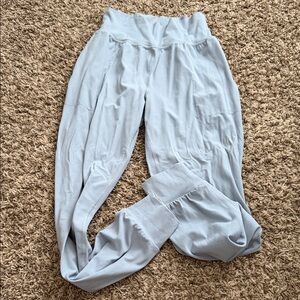 Athleta women’s light blue joggers